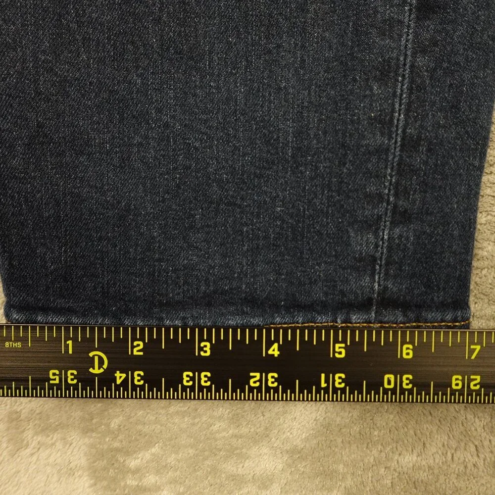 J. Crew jeans Athletic Slim flex men's 35x34 dark wash indigo‎ blue